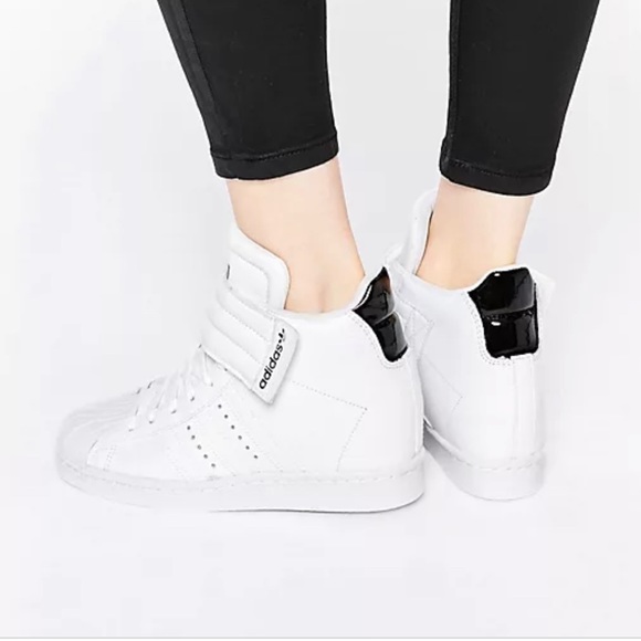 ADIDAS original Súper Stars high top sneakers - Picture 1 of 5
